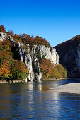 Danube gorge near Weltenburg, Bavaria, Germany