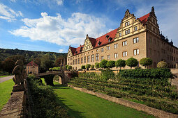 Castle, Weikersheim, Tauber valley, Romantic Road, Baden-Wurttemberg, Germany