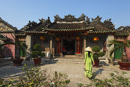 Phuc-Kien-Pagode, Versammlungshalle der Chinesen aus Fujian, Hoi An, Annam, Vietnam