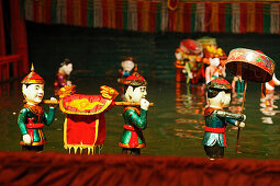 Thang-Long water puppetry, Hanoi, Bac Bo, Vietnam