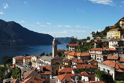View over Brienno, Lake Como, Lombardy, Italy
