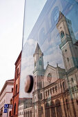 The Catholic Parish and University Church St. Louis, Ludwigstraße, Munich, Upper Bavaria, Bavaria, Germany