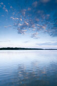 Blick über den Ruppiner See, Neuruppin, Brandenburg, Deutschland, Europa