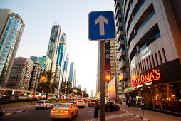 Skyscrapers, Dubai City, Dubai, United Arab Emirates (UAE)