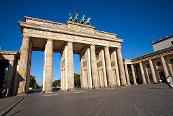 Brandenburger Tor, Pariser Platz, Berlin, Deutschland