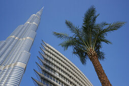 Burj Khalifa, Burdsch Chalifa, 828 Meter hoch, Dubai, Vereinigte Arabische Emirate, VAE