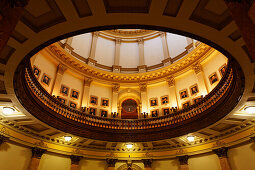 Gallery of the presidents of the USA, Capitol, architect Elijah E. Myers, 200 East Colfax Avenue, Denver, Colorado, USA, North