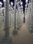 Modern Street Light Art, Los Angeles, CA, USA