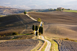 Home in Isolated Landscape, Pienza, Tuscany, Italy