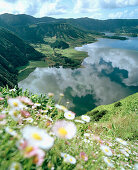 Lagoa Azul, Caldera Sete Cidades, Sao Miguel island, Azores, Portugal
