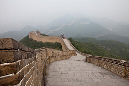 Chinese wall at Simatai, Miyun district, People's Republic of China