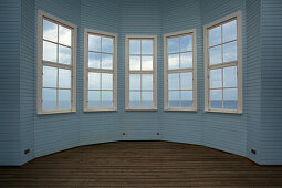 „Window to the sea“, Bansin seaside resort, Usedom island, Baltic Sea, Mecklenburg-West Pomerania, Germany