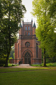 Church of St Helena and Andrew in palace grounds, Ludwigslust castle, Ludwigslust, Mecklenburg-Western Pomerania, Germany