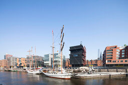 Wohn- und Geschäftsgebäude, HafenCity, Hamburg, Deutschland