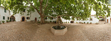 Jardins d Alfabia, moorish country estate, 14 15 century, Bunyola, Mallorca, Balearic Islands, Spain, Europe