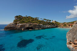 Calo d es Moro, neben Cala S Amonia, bei Santanyi, Mallorca, Balearen, Spanien, Europa