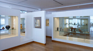Museum für Angewandte Kunst Frankfurt, Sammlung: Asien, Architekt Richard Meier, Frankfurt am Main, Hessen, Deutschland, Europa