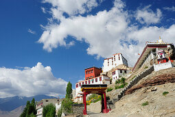 Monastery of Thikse, Thiksey, Leh, valley of Indus, Ladakh, Jammu and Kashmir, India