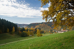 St Trudpert Monastery, Munstertal, near Freiburg im Breisgau, Black Forest, Baden-Wurttemberg, Germany