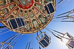 Swing Ride at the Fair, Dallas, Texas, USA