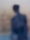 Abstract Man, Rear View Portrait