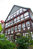 Ratswaage, Fachwerkhaus, Altstadt, Osterode am Harz, Harz, Niedersachsen, Deutschland
