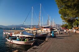 Fethiye marina, lycian coast, Mediterranean Sea, Turkey
