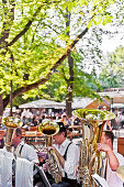 Beer garden, Agustiner Keller, Munich, Upper Bavaria,  Bavaria, Germany