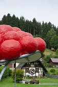 World largest cuckoo clock, Schonach, Black Forest, Baden-Wuerttemberg, Germany, Europe