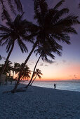 Dawn on Key West Smathers Beach, Key West, Florida Keys, Florida, USA
