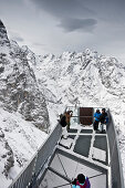 Aussichtsplattform AlpspiX, Alpspitze, Zugspitze, Garmisch-Partenkirchen, Bayern, Deutschland