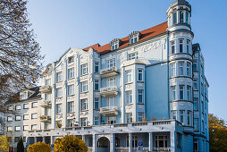 Art nouveau house in Hamburg Eppendorf, Hamburg, Germany