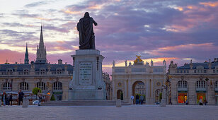 La Place Stanislas in Nancy, Unesco World Cultural Heritage, Meurthe-et-Moselle, Region Alsace-Lorraine, France, Europe