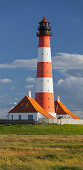 Leuchtturm Westerhever, Schleswig-Holstein, Deutschland