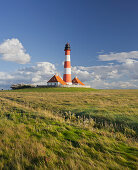 Leuchtturm Westerhever, Schleswig-Holstein, Deutschland