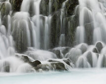 Brúarfoss Wasserfall, Südisland, Island