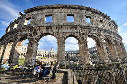 Roman Arena, Amphitheatre in Pula, Istria, Croatia