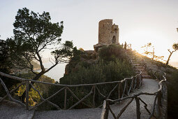 Medieval watchtower, Torre Talaia de Ses Animes, Banyalbufar, Majorca, Spain