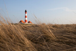 Leuchtturm Westerheversand, Westerhever, Hamburg, Deutschland