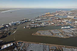 Hafen von Bremerhaven, Deutschland