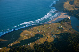 Landscape of Wild Coast, Mbotyi, Eastern Cap, South Africa