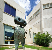 Fundacio Joan Miro, foundation Joan Miro, architect Josep Lluis Sert, Montjuic, Barcelona, Catalonia, Spain