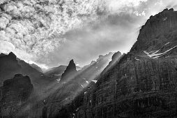 Clouds at Cima Val Scura, Cima Val Scura, Brenta range, Brenta, Dolomites, UNESCO World Heritage Site Dolomites, Trentino, Italy