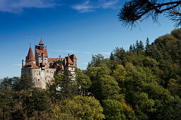 Das Schloss Bran, Bran, Transylvanien, Rumänien