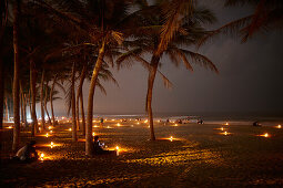 Beach bars at Cua Dai beach, Hoi An, Quant Nam Province, Vietnam