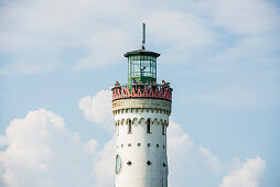 Lindau lighthouse, Lindau, Lake Constance, Bavaria, Germany