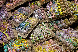 Shop window featuring Easter decorations, Salzburg, Austria