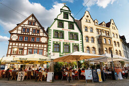 Domplatz, Erfurt, Thüringen, Deutschland