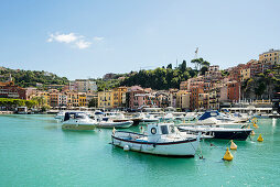 Harbour, Lerici, province of La Spezia, Liguria, Italia