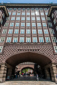 Chilehaus, historisches Kontorhaus, Hamburg, Deutschland